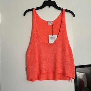 Knit cropped sweater